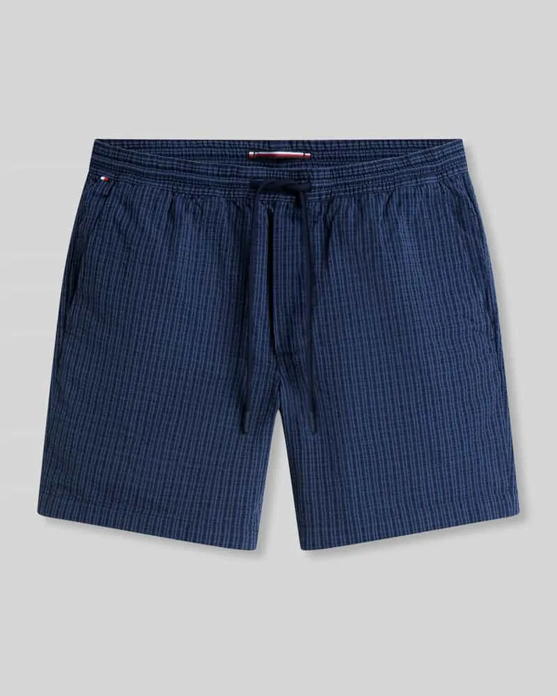Tommy Hilfiger Chinoshorts aus Seesucker Modell 'DOVER Marine