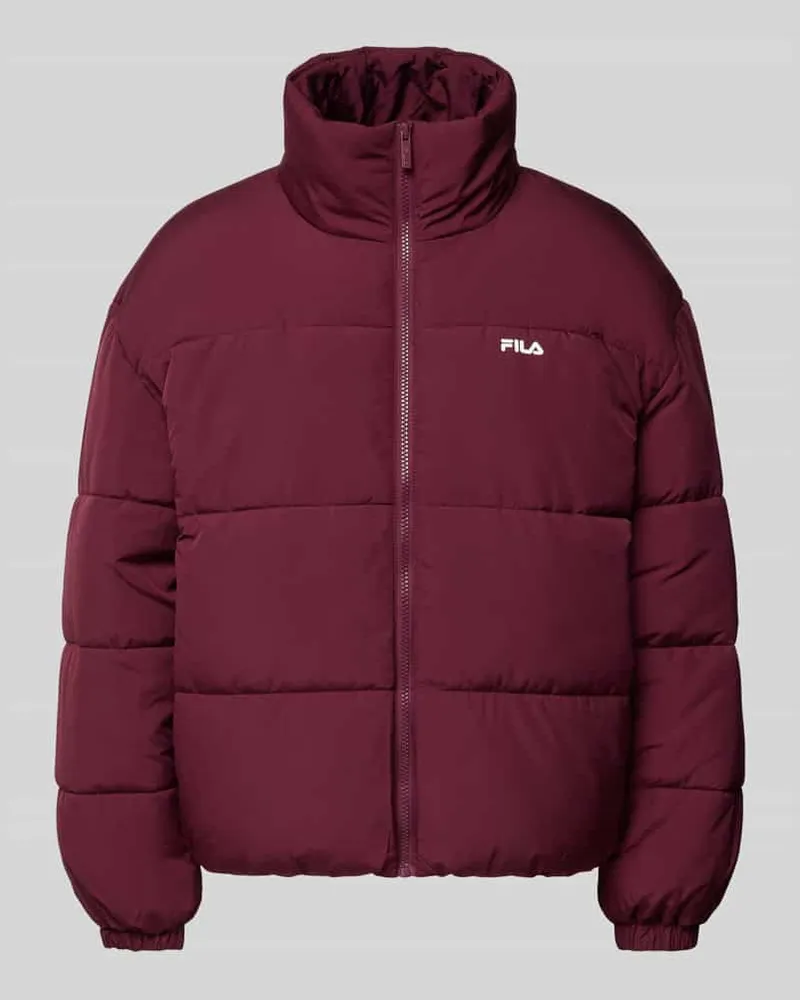 Fila Steppjacke mit Stehkragen Modell 'CIMONE Dunkelrot