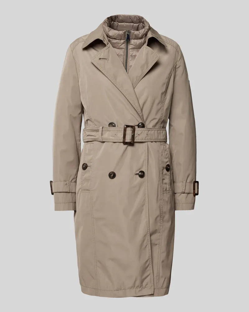 Betty Barclay Jacke mit Reverskragen und Gürtel Beige