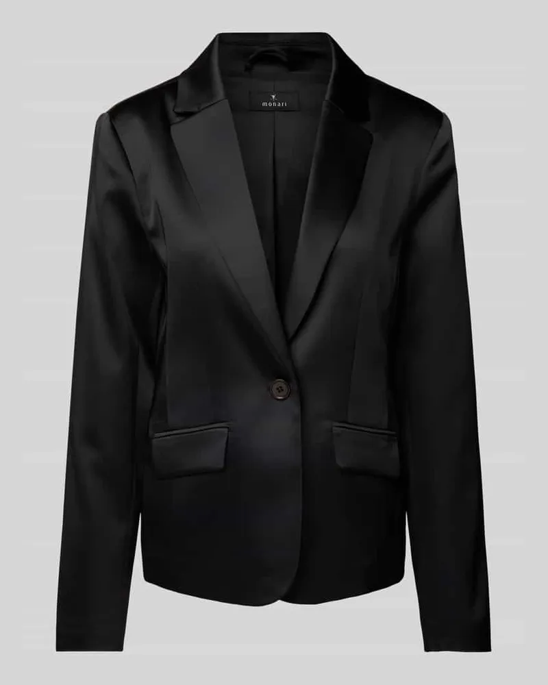 monari Blazer mit Reverskragen Black