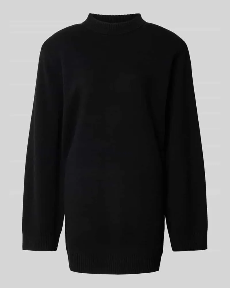 IRO Minikleid aus Woll-Kaschmir-Mix Black