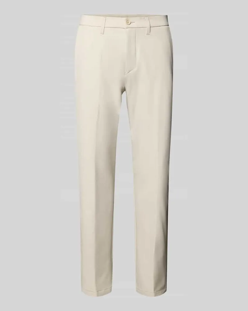 HUGO BOSS Slim Fit Hose mit Kordelzug Modell 'T_COMMUTER Sand