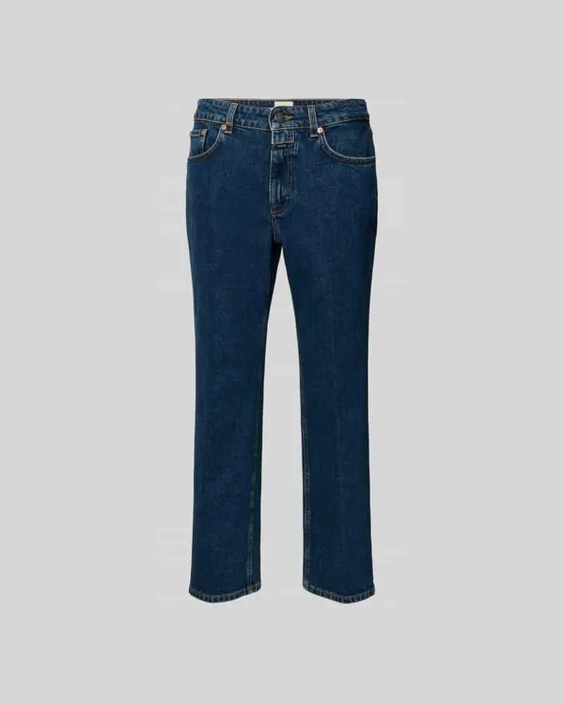 Closed Jeans mit 5-Pocket-Design Dunkelblau