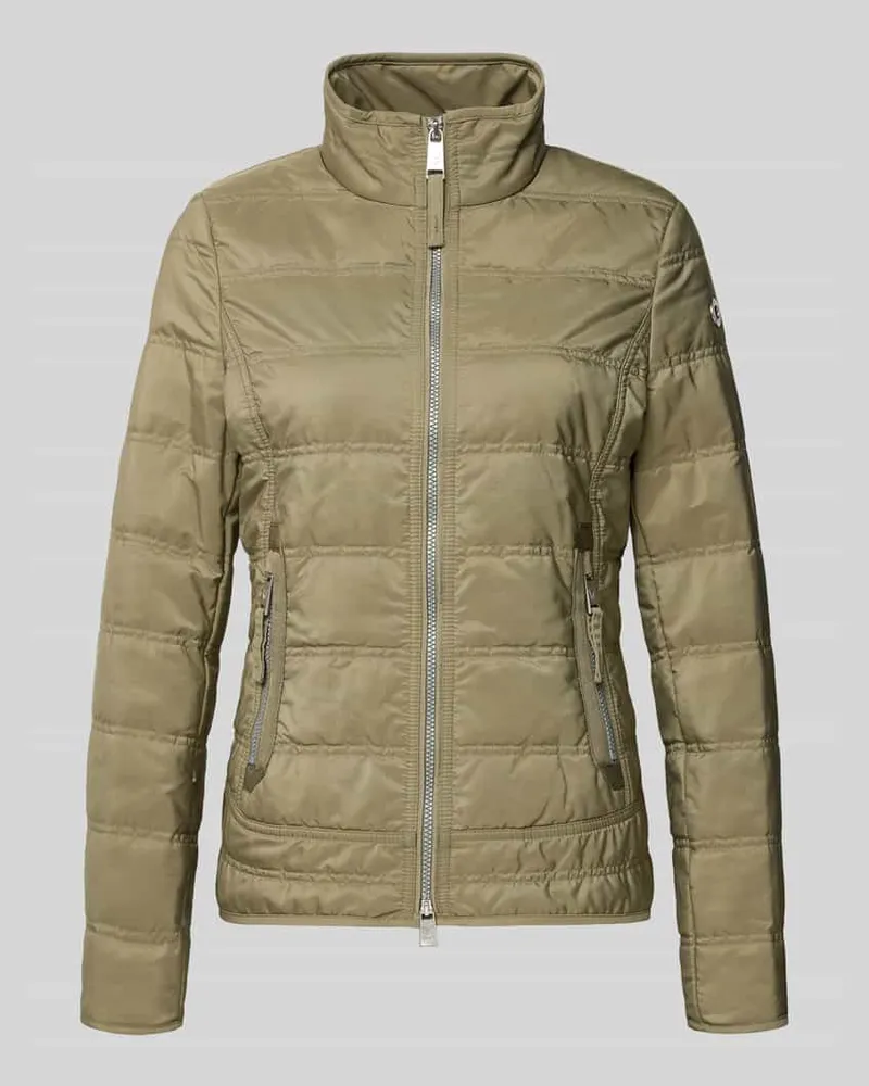 Fuchs Schmitt Steppjacke mit Stehkragen und Reißverschlusstaschen Schilf