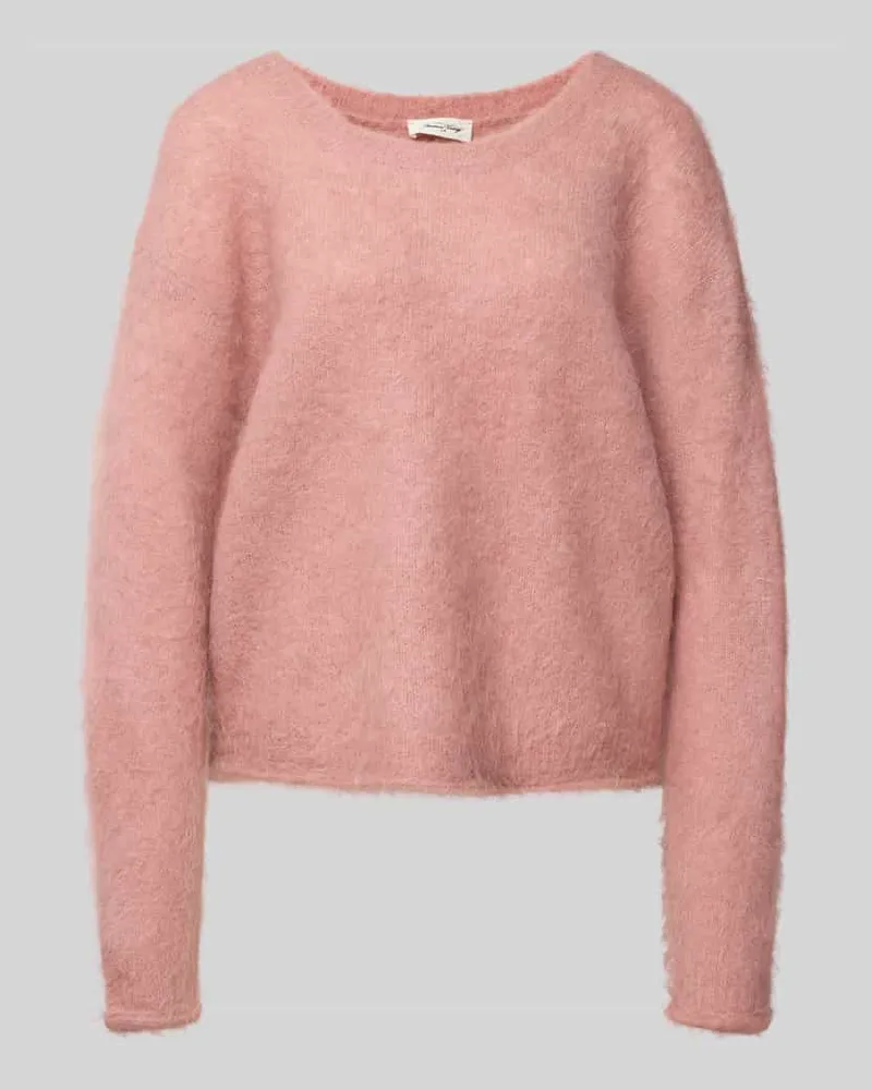 American Vintage Strickpullover mit gerippten Abschlüssen Modell 'NUNY Altrosa