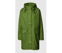 Parka in unifarbenem Design Modell 'AMELL