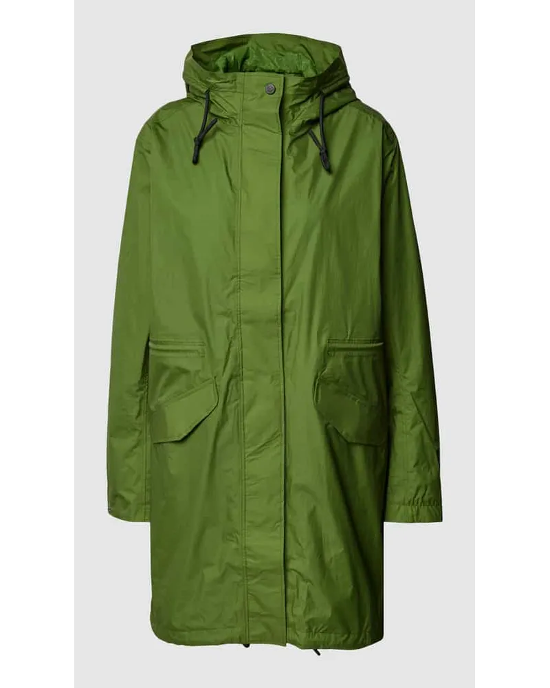 Didriksons 1913 Parka in unifarbenem Design Modell 'AMELL Gruen