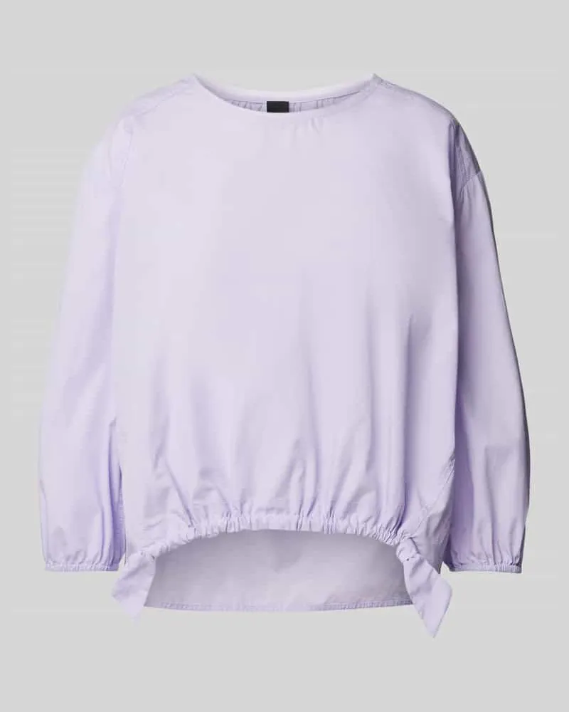 Marc Cain Relaxed Fit Bluse mit 3/4-Arm Flieder