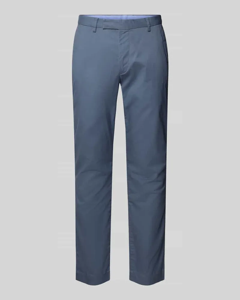 Ralph Lauren Stoffhose mit Gesäßtaschen Blau
