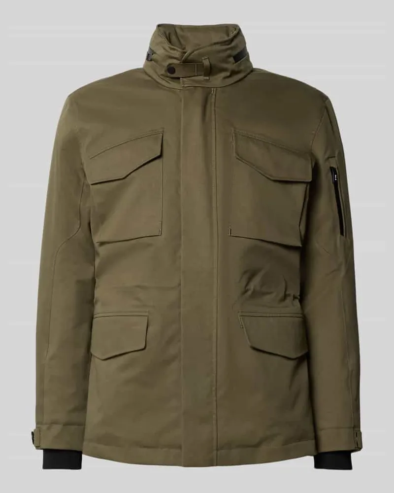 G-Lab Fieldjacket mit Stehkragen Oliv