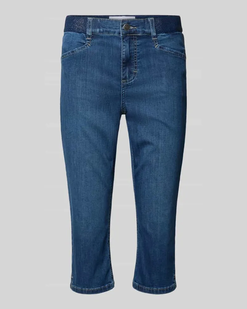 ANGELS  Caprihose mit elastischem Bund Modell 'AnnaCapri Sporty Blau