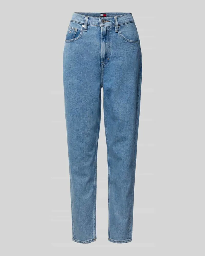 Tommy Hilfiger Mom Fit Jeans aus Baumwoll-Mix Hellblau