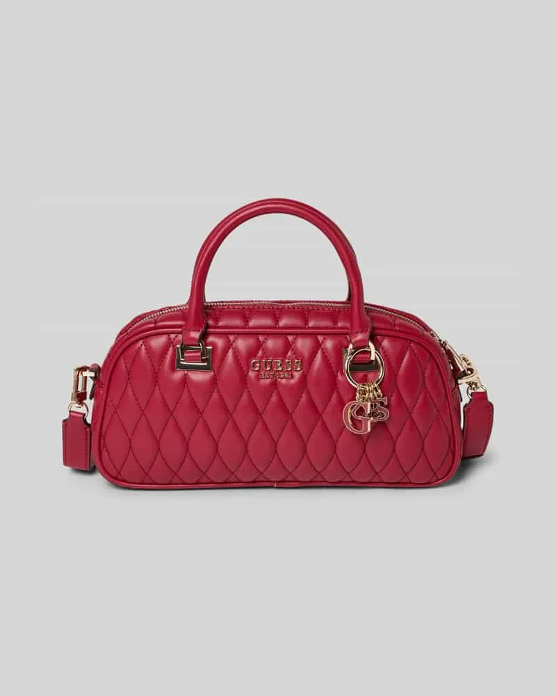 Guess Satchel Bag mit Tragehenkel Modell 'VALLA Rot
