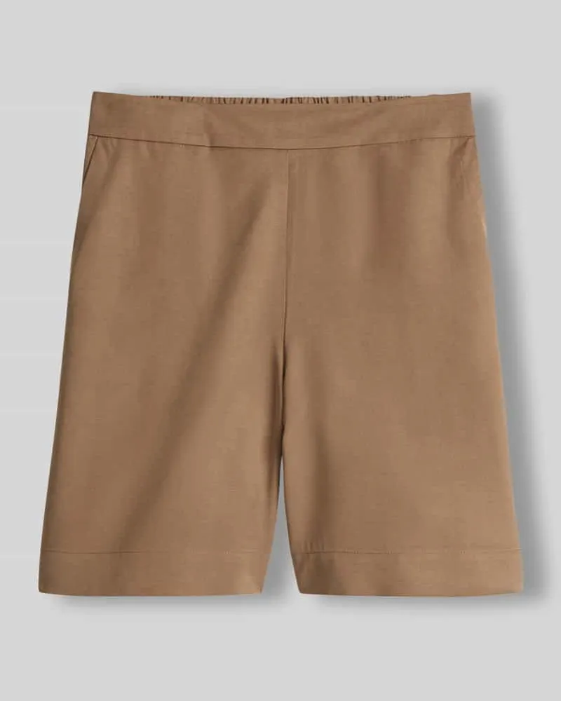 Marc O'Polo Straight Fit Shorts und Leinen-Anteil Hazel