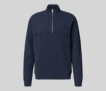 Regular Fit Troyer aus reiner Baumwolle 'WAARLO FLEECE