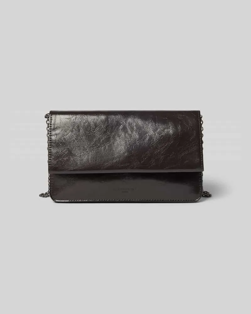 Liebeskind Clutch aus echtem Leder Modell 'Audrey Dunkelbraun