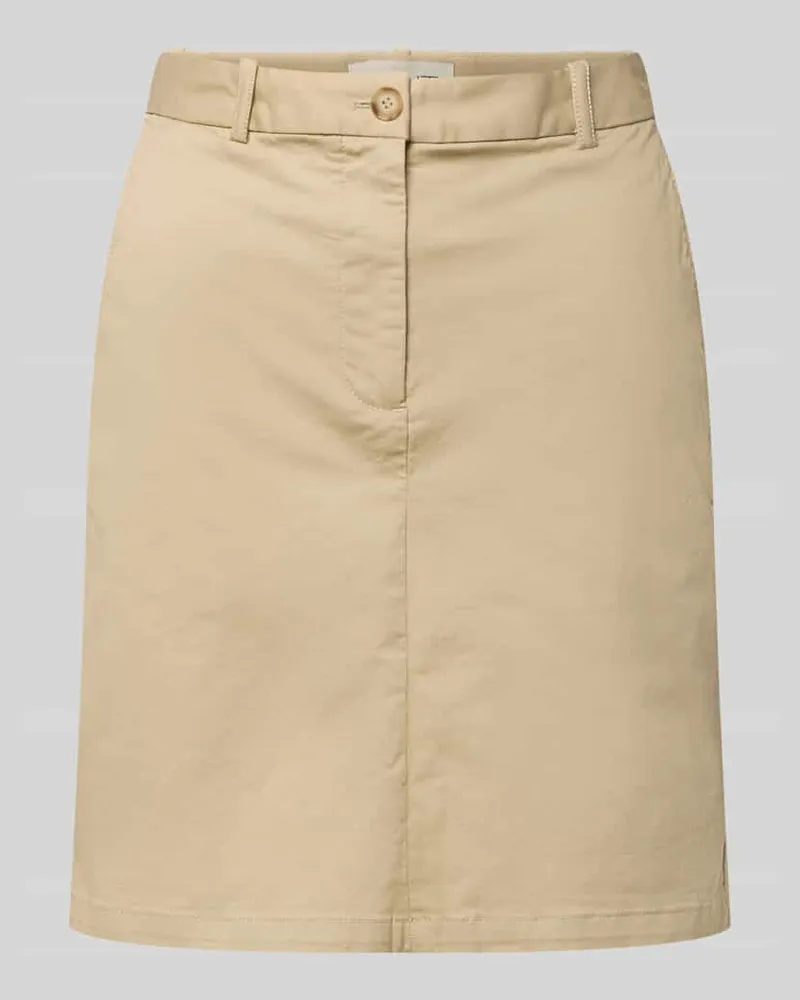 Gant Minirock mit Gesäßtaschen Camel