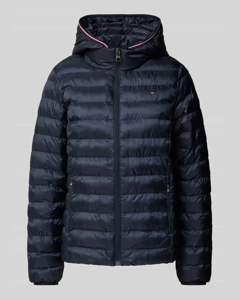 Tommy Hilfiger Steppjacke mit Label-Stitching Marine
