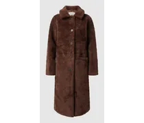 Mantel aus Teddyfell Modell 'Moussy