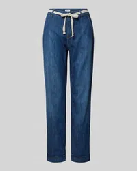 Rosner Jeans mit Bindegürtel Dunkelblau