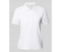 Regular Fit Poloshirt im unifarbenen Design