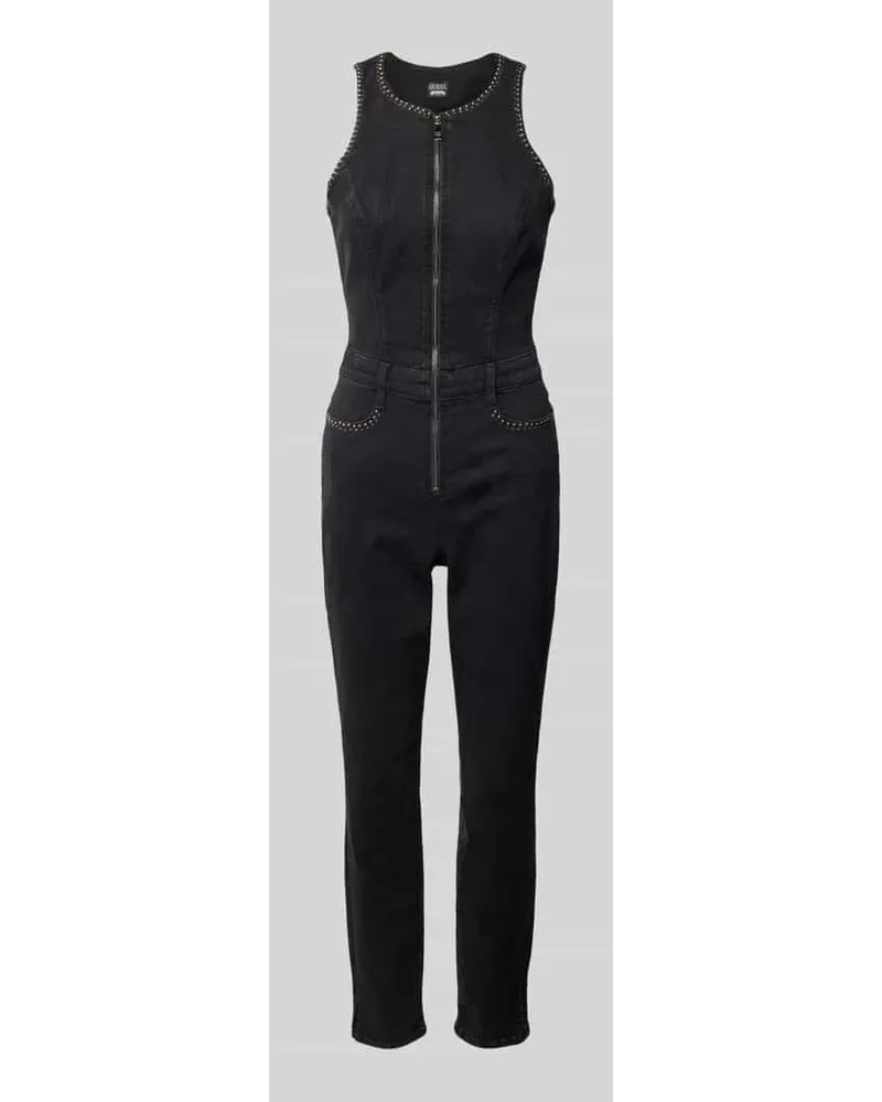 Guess Jumpsuit mit Nieten Modell 'CONCHITA Black