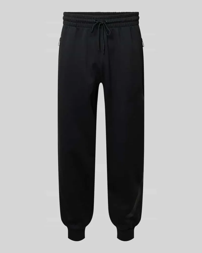 adidas Sweatpants mit elastischem Bund und Tunnelzug Black