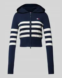 Tommy Hilfiger Cardigan mit Zweiwege-Reißverschluss Marine