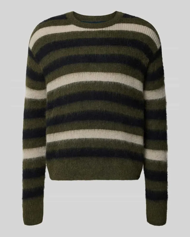 AllSaints Strickpullover mit Rundhalsausschnitt Modell 'sammie Khaki