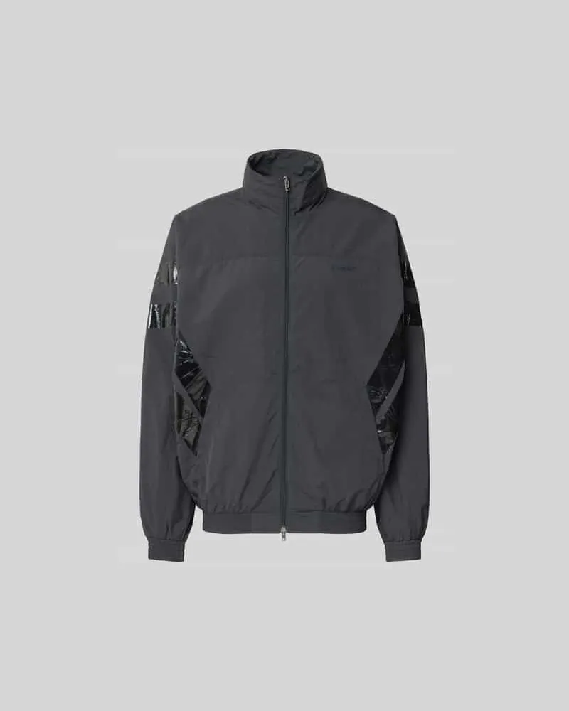 VETEMENTS Trainingsjacke mit Stehkragen Black