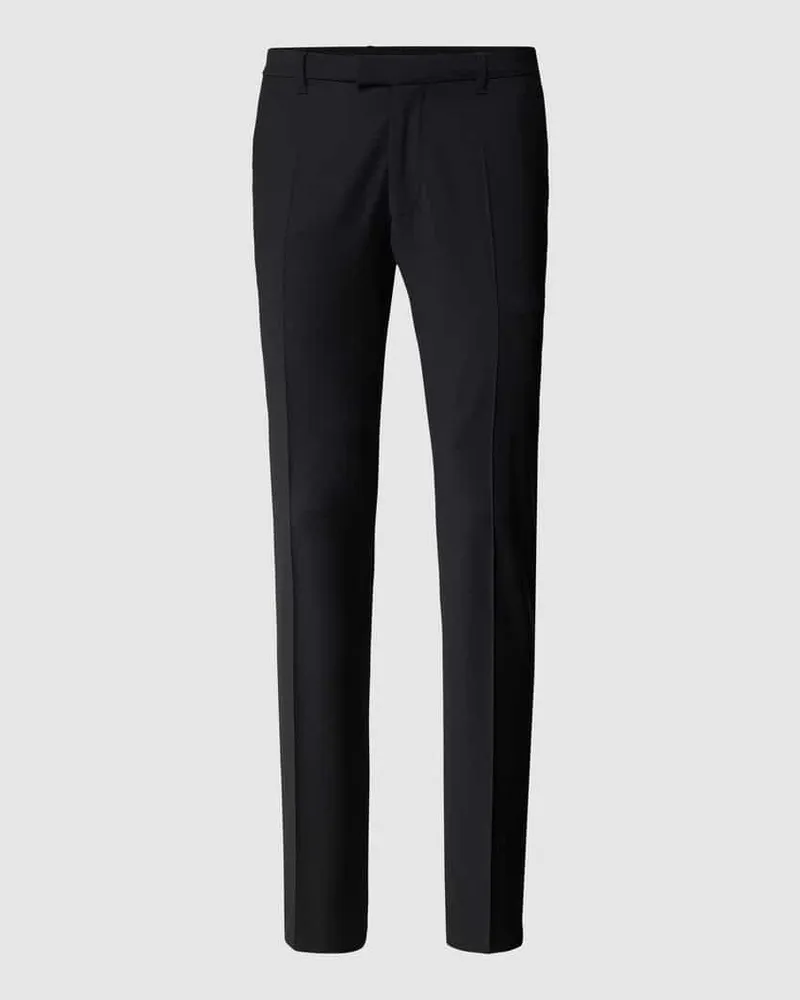 Drykorn Slim Fit Anzughose mit Stretch-Anteil Modell 'Piet' - 'Drynamic Black