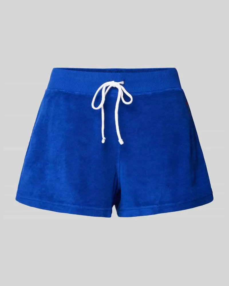 Ralph Lauren Regular Fit Shorts mit Logo-Stitching Modell 'TERRY Marine