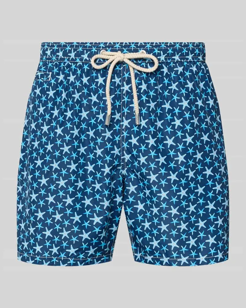 MC2 Saint Barth Badehose im Allover-Look Modell 'LIGHTING MICRO FANTASY Marine