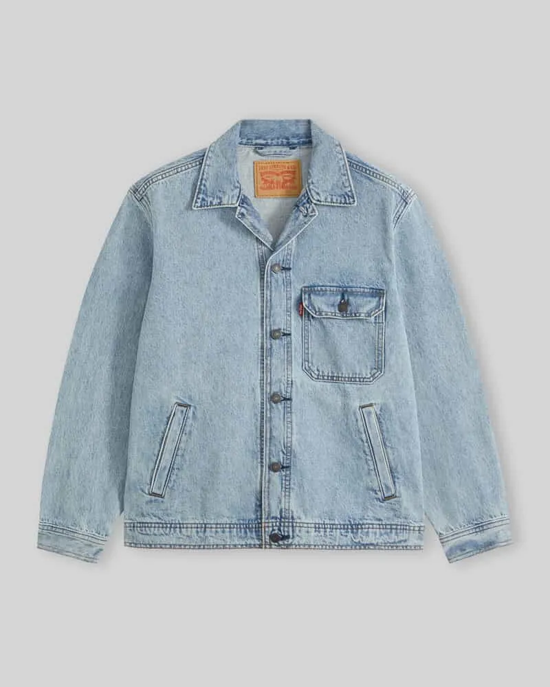 Levi's Relaxed Fit Jeansjacke aus reiner Baumwolle Jeansblau