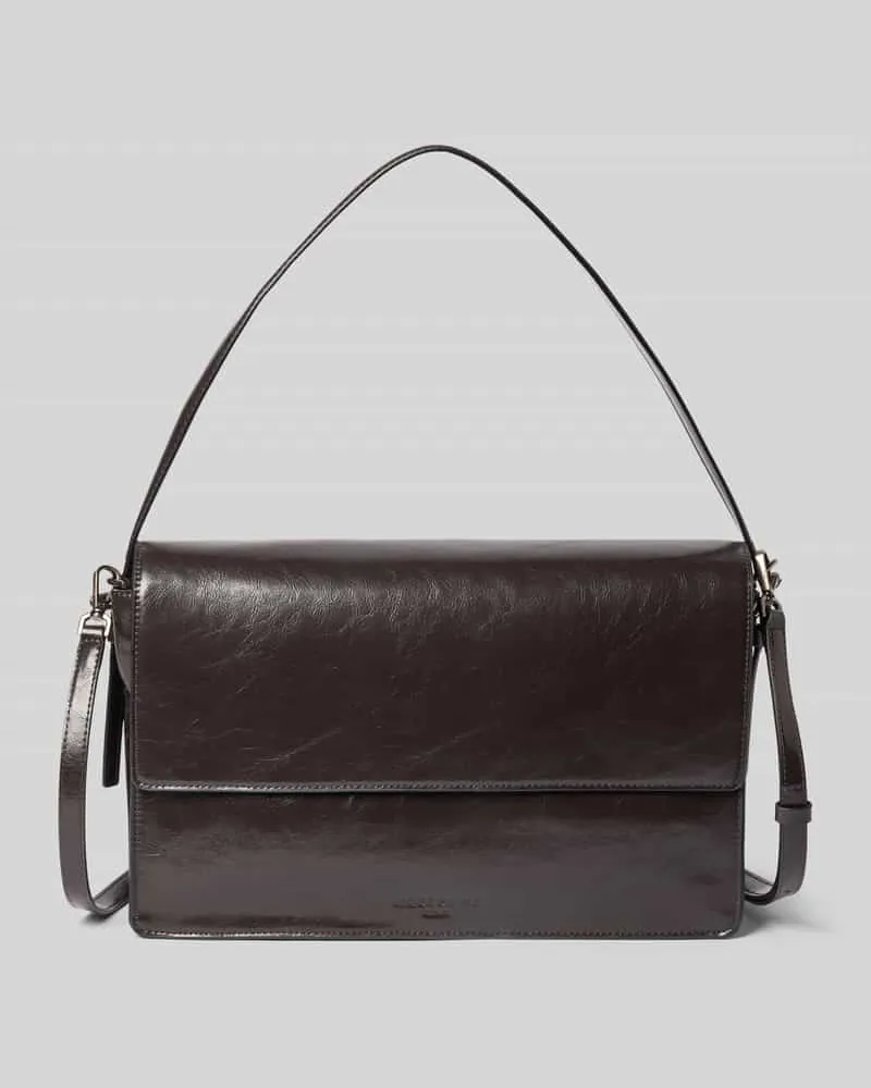 Liebeskind Crossbody Bag aus echtem Leder Modell 'Audrey Dunkelbraun