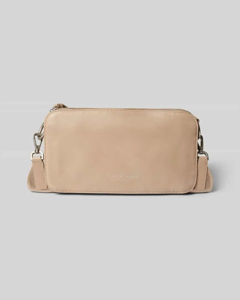 Liebeskind Handtasche mit Label-Details Modell 'Clarice Hellgrau
