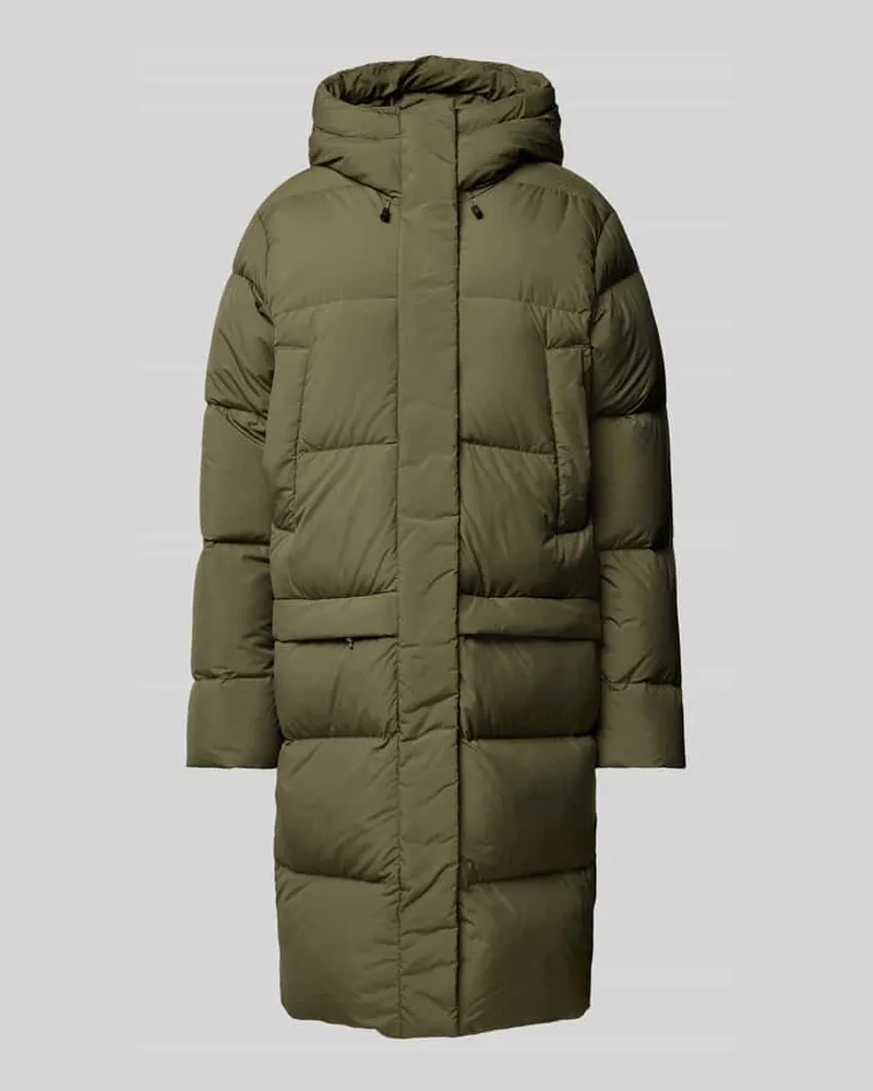 Peak Performance Regular Fit Stepp-Parka mit Entendaunen-Füllung Oliv