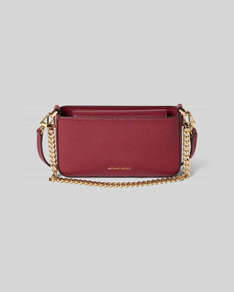 Michael Kors Umhängetasche mit Label-Applikation Modell 'BRYANT Bordeaux