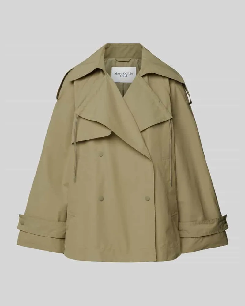 Marc O'Polo Jacke mit Leistentaschen Oliv