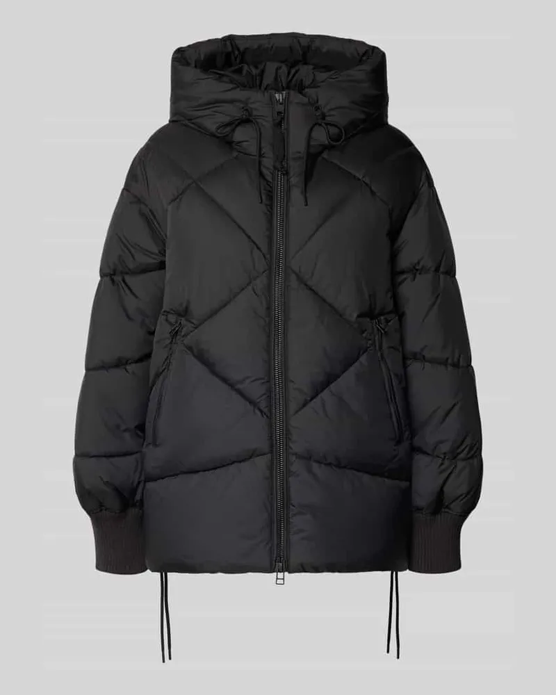 Marc O'Polo Comfort Fit Steppjacke mit Kapuze Black