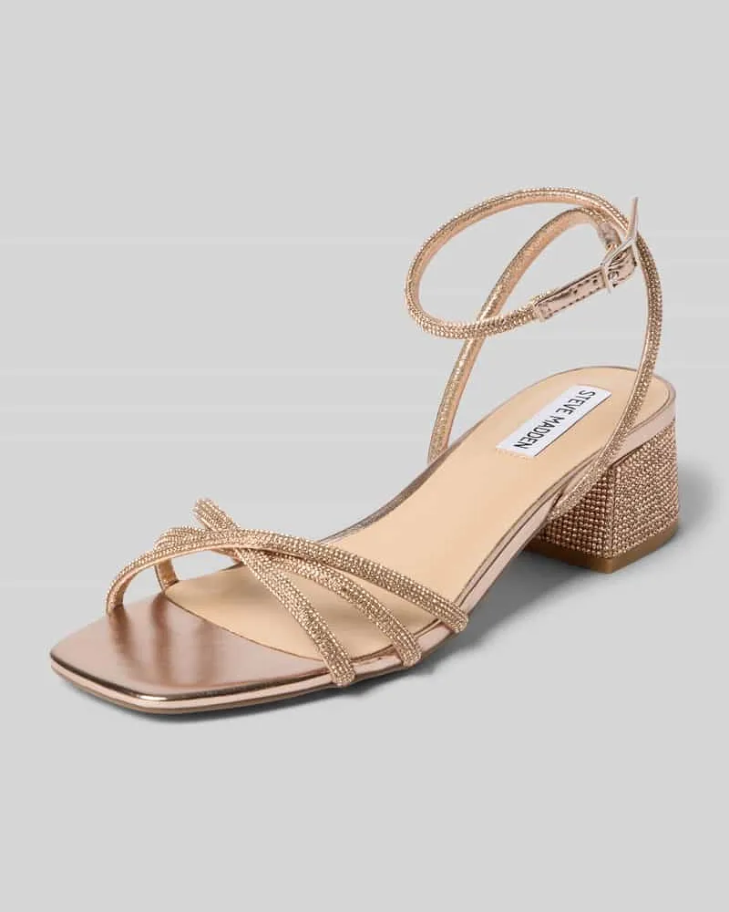 Steve Madden Sandalette mit Ziersteinbesatz Modell 'Cerena Rose