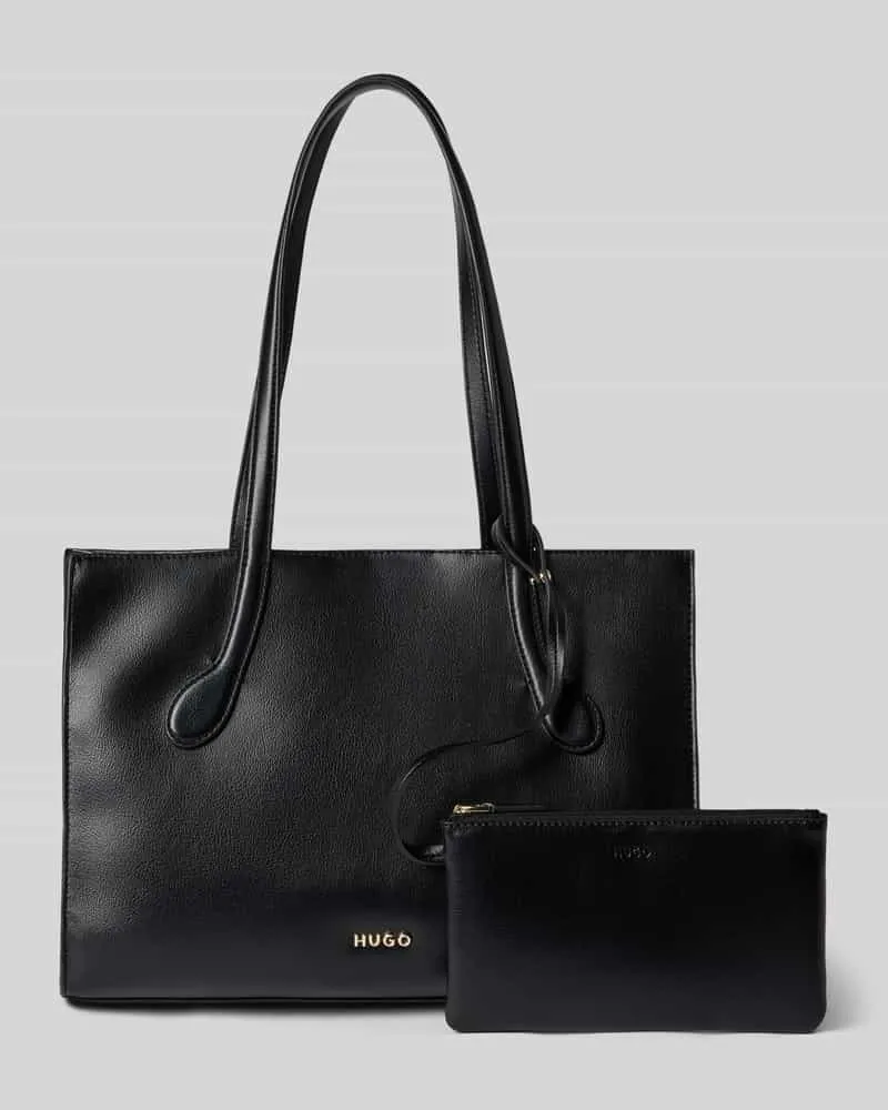 HUGO BOSS Shopper mit herausnehmbarer Innentasche Modell 'Cymbeline_SM Black