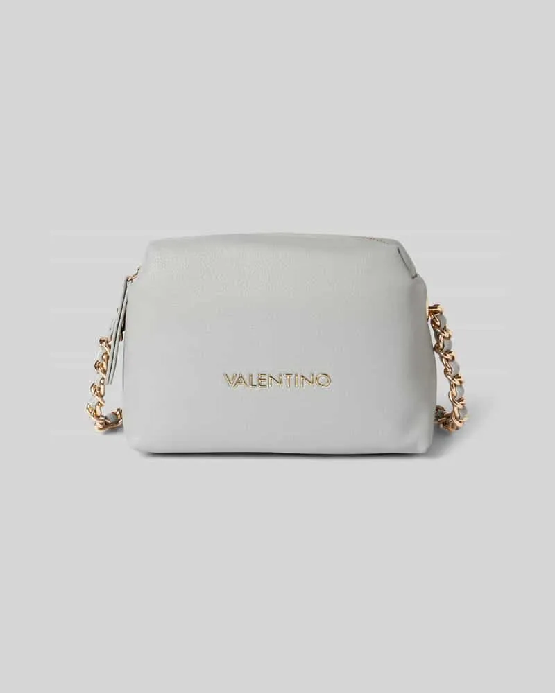 Valentino Garavani Handtasche mit Label-Applikation Modell 'ARCADIA CAMERA BAG Rauchblau