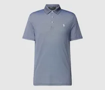 Tailored Fit Poloshirt mit Label-Stitching