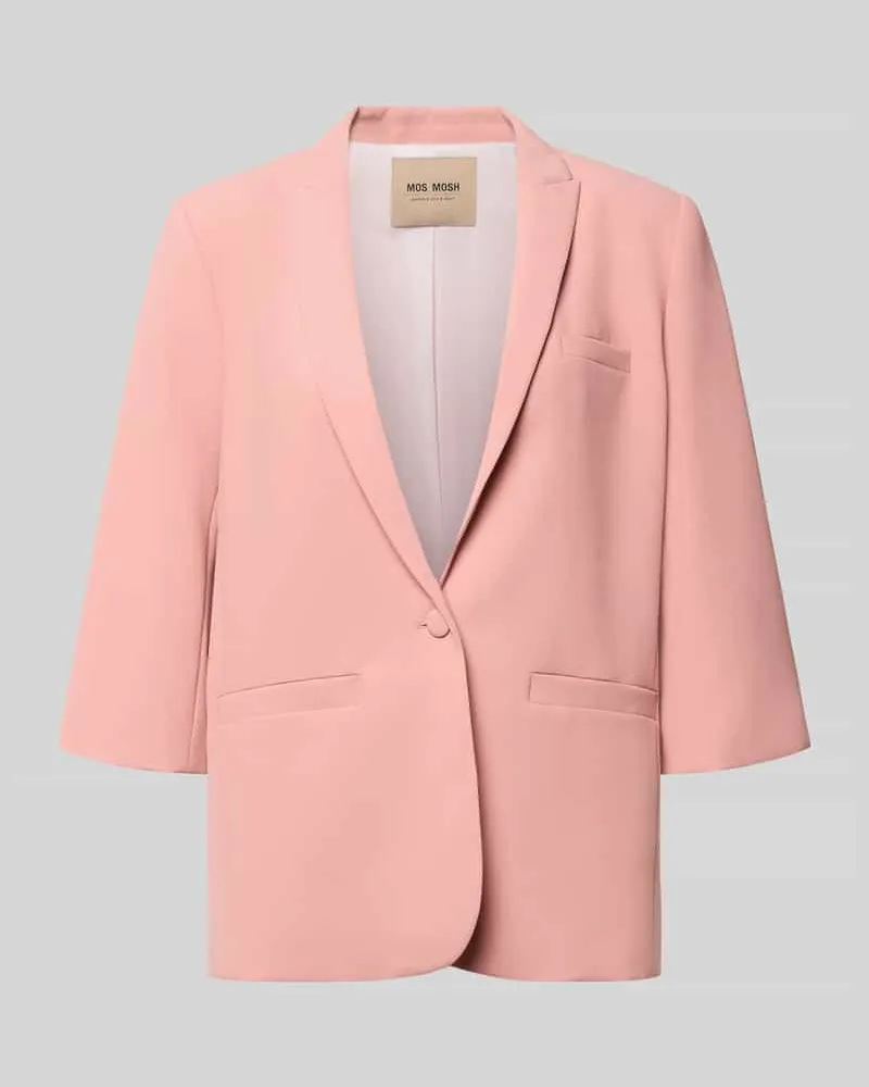Mos Mosh Regular Fit Blazer mit 3/4-Arm Modell 'Junie Miley Koralle