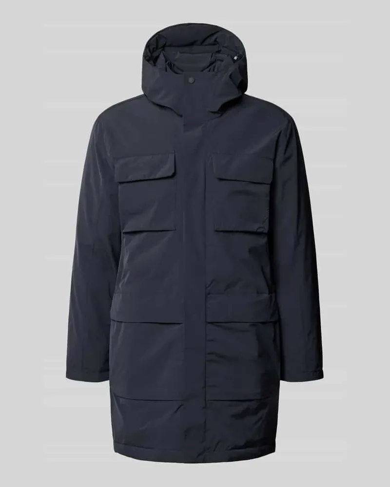 Casual Friday Parka mit Kapuze Modell 'KLINT Marine