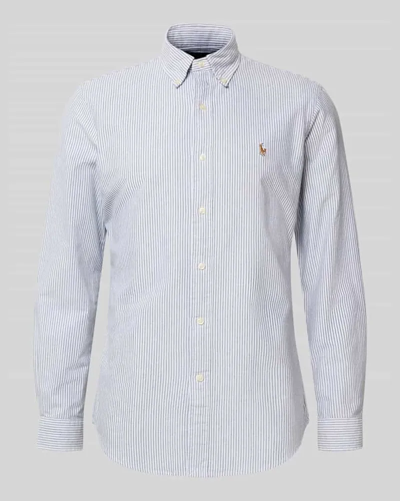 Ralph Lauren Freizeithemd mit Knopfleiste Dunkelbraun