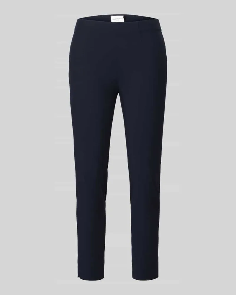 SEDUCTIVE  Regular Fit Schmale Hose mit Baumwoll-Anteil Modell 'SABRINA Marine