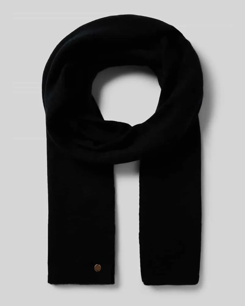 Fraas Schal aus reinem Kaschmir Black