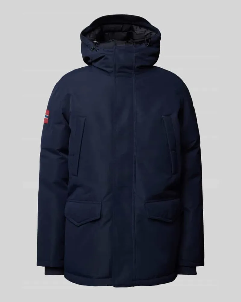 Napapijri Funktionsjacke mit Label-Patch Modell 'CORNIER Marine